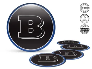 Brabus Wheel Badge Logo Pro Race Dynamic Drift Core